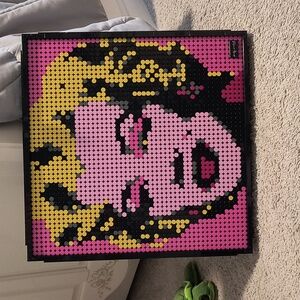 RETIRED Lego Andy Worhol Marilyn Monroe Wall Art
